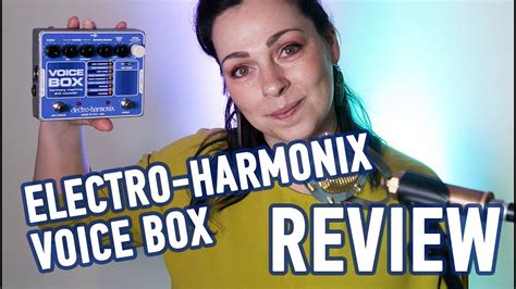 electro haromix voice box review|electro Harmonix vocoder review.